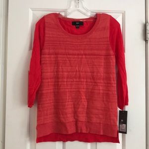 Mossimo Lightweight Coral Pullover M